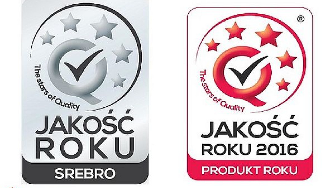 JAKOŚĆ ROKU® Srebro dla Firmy JONIEC®