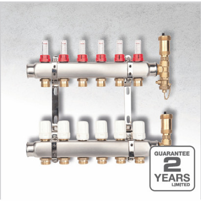 Zespół rozdzielaczy BASE INOX K5 ze stali nierdzewnej