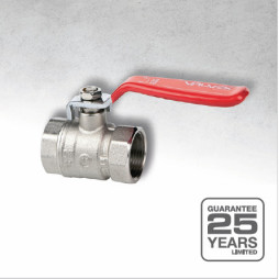 ONYX PN 40 / 180°C − Kurki kulowe pełnoprzelotowe niklowane