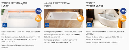 Symetryczna, owalna, narożna lub prostokątna