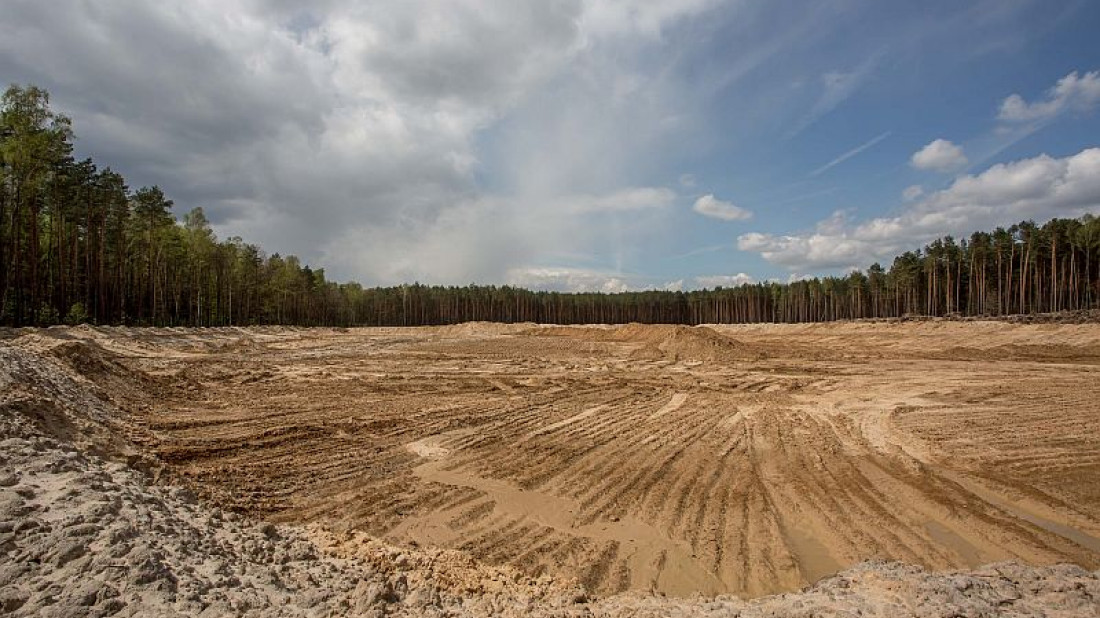 Atlas: "Sypkie złoto" z Unewel Zachód-Las Kopalnia Grudzeń Las rozpoczęła eksploatację nowego złoża piasku