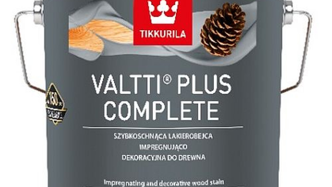 Zadbaj o swój ogród z nową lakierobejcą Tikkurila Valtti Plus Complete