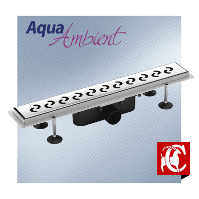 Łazienkowe wpusty liniowe Aqua Ambient