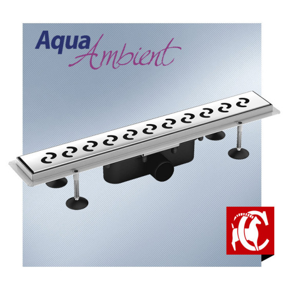 Łazienkowe wpusty liniowe Aqua Ambient