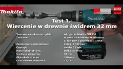 Akumulatorowa wiertarko-wkrętarka udarowa BHP453RFE