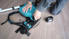 AKUMULATOROWY ODKURZACZ PLECAKOWY DVC260