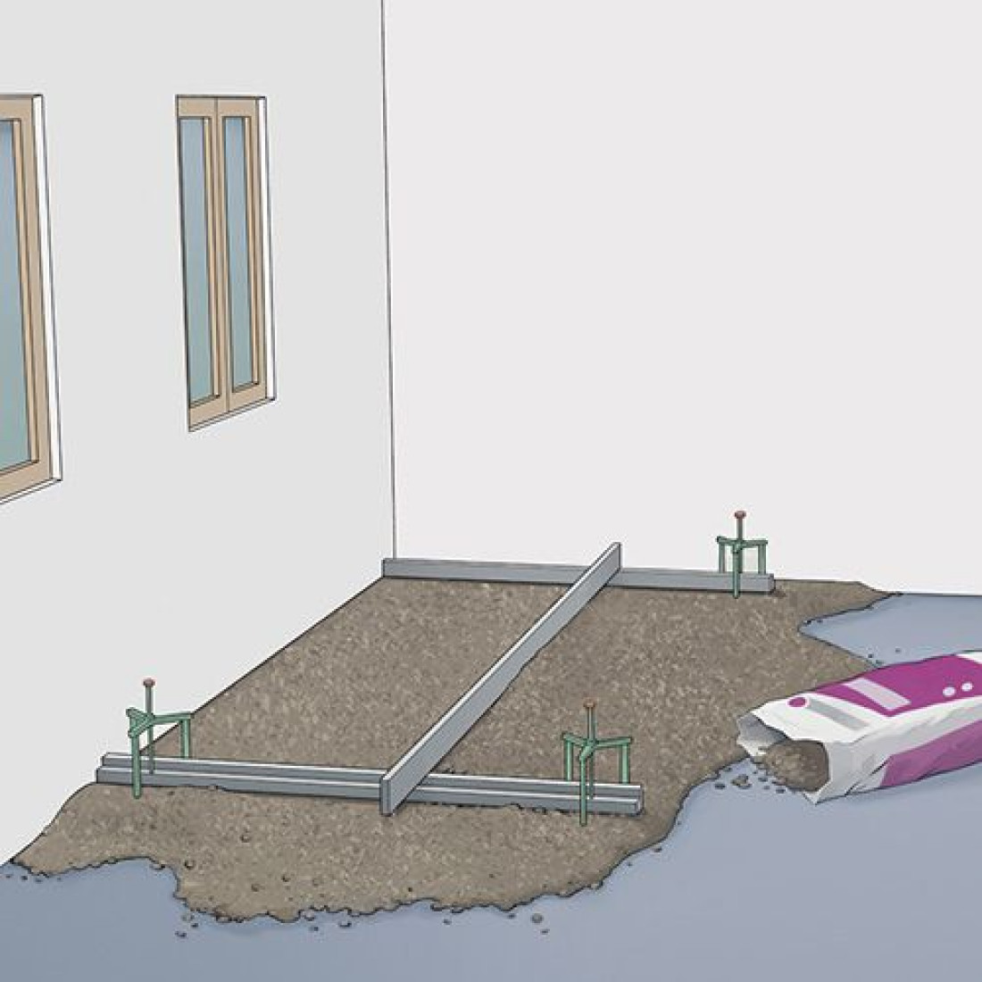 Instrukcja układania sytemów suchego jastrychu NIDA Podłoga