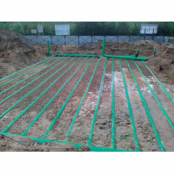 Gruntowy wymiennik ciepła GLOBAL - budynek biurowy