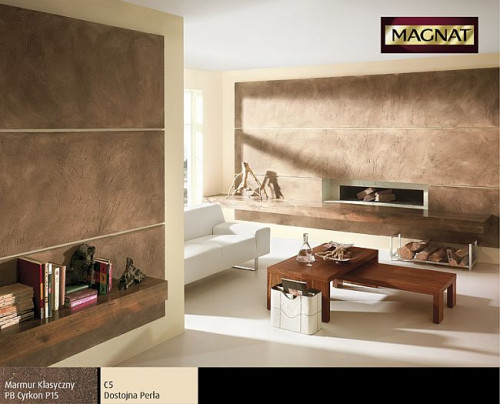 Ten sam kolor w różnym nasyceniu tworzy wnętrze harmonijne, spokojne i piękne