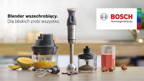 Wszechrobiący blender Bosch to idealny pomocnik we wszystkich kulinarnych zadaniach specjalnych