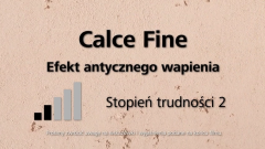 Rustykalny efekt antycznego wapienia