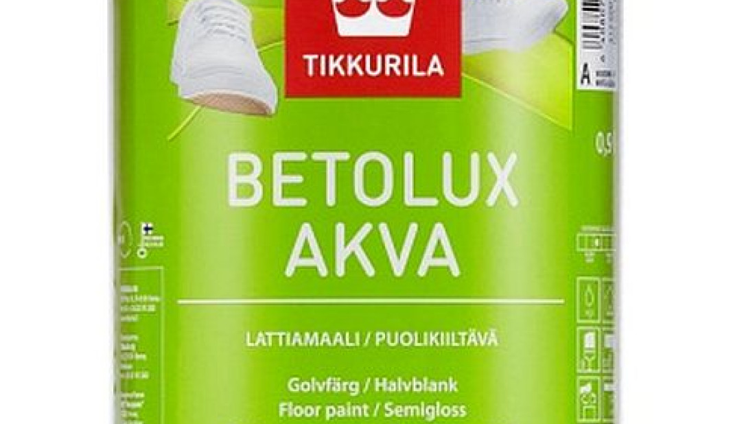 Tikkurila Betoloux Akva: szybki sposób na niezwykłą podłogę