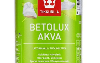 Tikkurila Betoloux Akva: szybki sposób na niezwykłą podłogę
