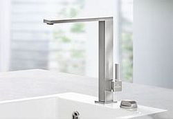 Eleganckie i funkcjonalne baterie kuchenne Villeroy &amp; Boch mogą przyjąć też mocną i wyrazistą formę