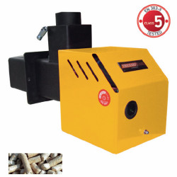 Palnik pelletowy EUROTEC moc 15-50 kW – modernizacja kotłowni olejowej