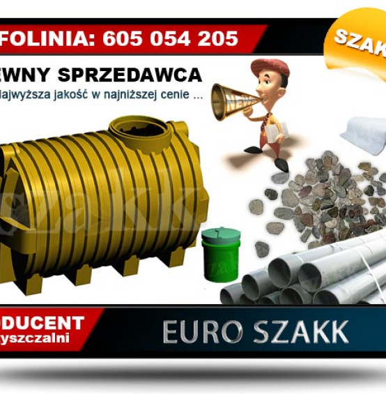 Przydomowa oczyszczalnia SZAKK 3150 + 40 mb drenażu tradycyjnego