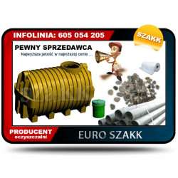 Przydomowa oczyszczalnia SZAKK 3150 + 40 mb drenażu tradycyjnego