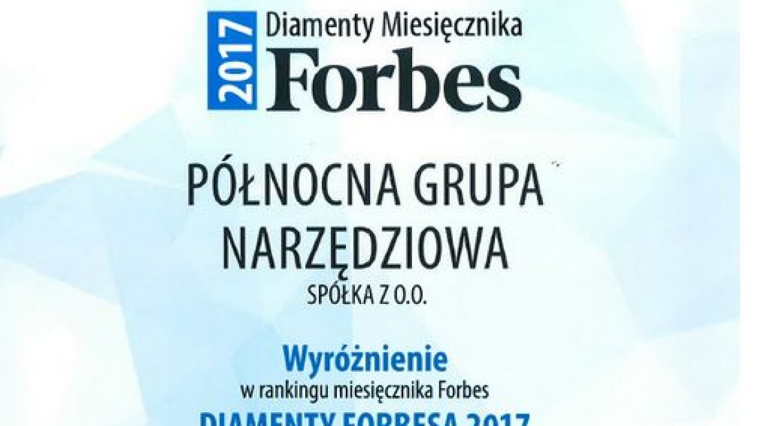 PGN wśród laureatów DIAMENTÓW FORBESA 2017