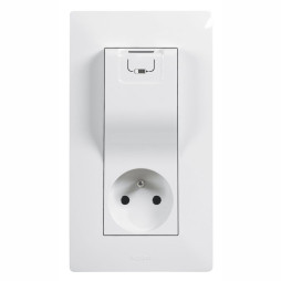 GNIAZDO 2P+Z z ładowarką USB 