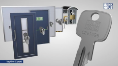 Winkhaus keyOne X-pert - jeden system wkładek do różnych zastosowań