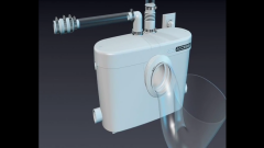 Praca rozdrabniacza SFA z łatwym dostępem serwisowym SANIACCESS