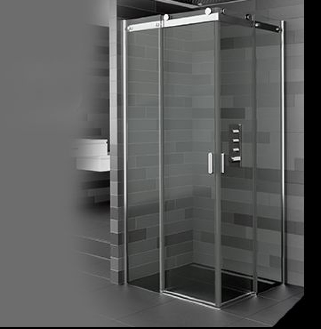 Kabiny prysznicowe BALTIC - szkło hartowane o grubości 8 mm