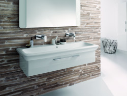 Podłużna umywalka (np. KOŁO MADISON) odmieni każde wnętrze