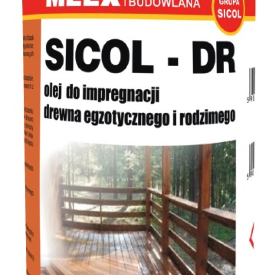 OLEJ DO IMPREGNACJI DREWNA SICOL – DR