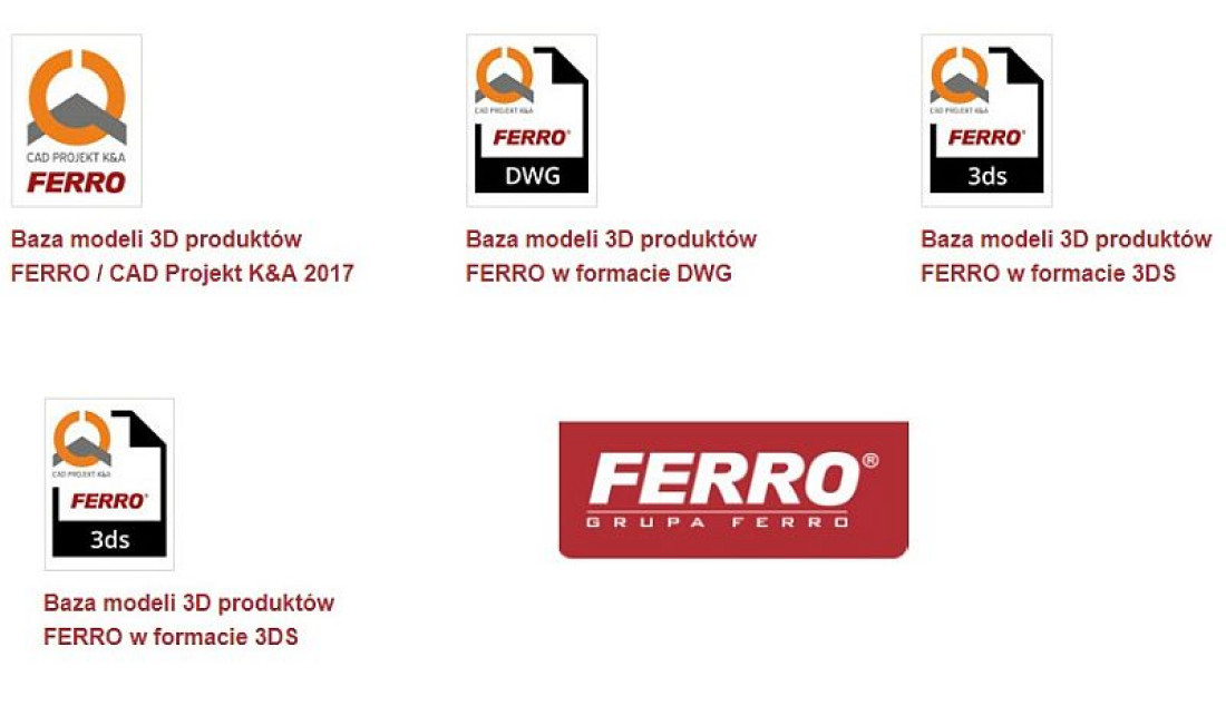 FERRO powiększyło bazę produktów 3D