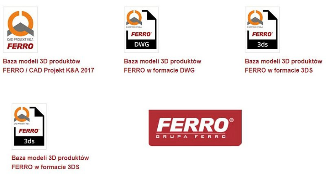 FERRO powiększyło bazę produktów 3D