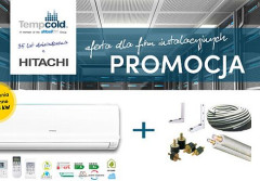 Tempcold ogłasza promocję na klimatyzatory Hitachi!