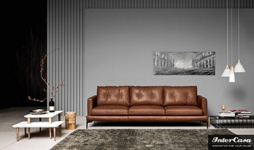 Sofa Essentiel wspaniale łączy w sobie czyste, skandynawskie linie z tradycyjnym włoskim designem