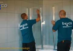 Montaż parawanu nawwanowego