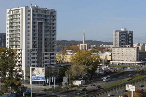 Osiedle jest przykładem architektury utylitarnej