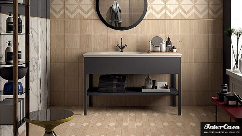 Marca Corona postanowił wykorzystać urok drewnianych elementów