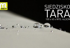 Siedzisko betonowe TARA - odporne na deszcz