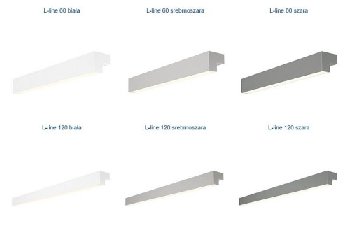 Lampy L-line LED – nowość 2017 doskonale oświetlą nie tylko lustro, ale też samą umywalkę