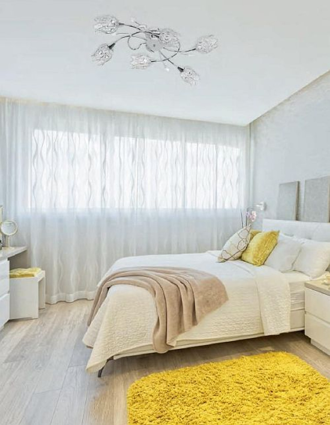 SPOT Light radzi jak zaaranżować sypialnię w odcieniach cytryny