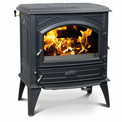 Żeliwny piecyk wolno stojący na drewno i węgiel 640 GM