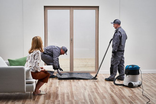 Po wizycie monterów wystarczy tylko odkurzyć mieszkanie