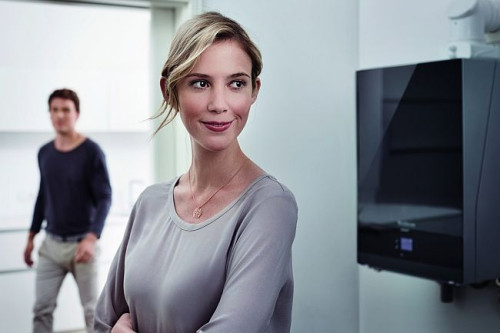 Nowoczesne wzornictwo kotła kondensacyjnego Buderus Logamax plus GB192i zostało docenione przez kapitułę konkursu Dobry Wzór 2017