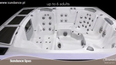 Ekskluzywny minibasen spa Claremont, nowej serii 980 Sundance Spas