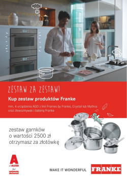Zasady akcji promocyjnej &quot;Zestaw za zestaw&quot; są proste