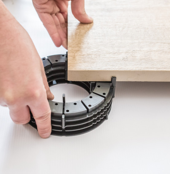 Podstawki pod płyty tarasowe - system „ABC”