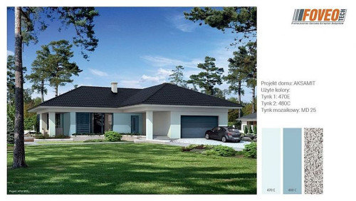 Kolor niebieski jest niezwykle wyrazisty i może zbyt mocno wyróżniać się na tle sąsiadującej zabudowy