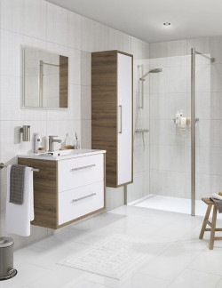 Łazienka dla gości to pomieszczenie, na które coraz częściej decydują się Polacy projektując dom czy mieszkanie