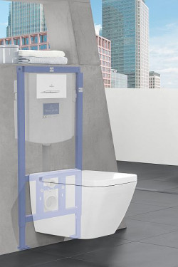 Nowe stelaże podtynkowe ViConnect od Villeroy &amp; Boch to wygoda pracy w każdej sytuacji budowlanej