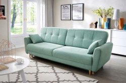 Sofa z powodzeniem może stanąć niemal na środku salonu