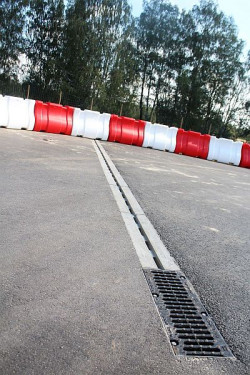 Odwodnienia firmy AS z Piaseczna na torze DriveLan