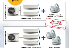 TempCold ogłasza promocję na układy MULTISPLIT INNOVA